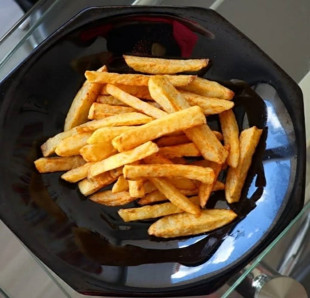 Cómo hacer patatas fritas como de bolsa con la freidora de aire
