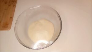Masa en reposo para pan