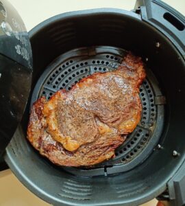 carne asada en freidora de aire